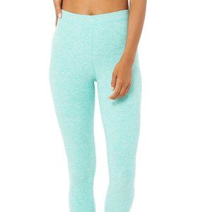 Alo Yoga HIGH-WAIST ALOSOFT LEGGING Blue Quartz